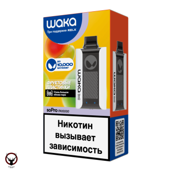 WAKA Фруктовые Пластинки(10000 затяжек) МРК