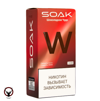 SOAK W Шоколадное чудо 10000 затяжек МРК