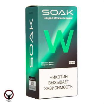 SOAK W Сандал можжевельник 10000 затяжек МРК