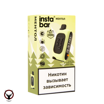PLONQ INSTABAR Ментол (10000 затяжек) 20 мг МРК
