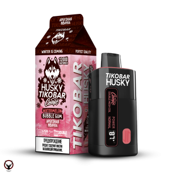 TIKOBAR HUSKY Сибирь Арбузная жвачка 12000 затяжек МРК