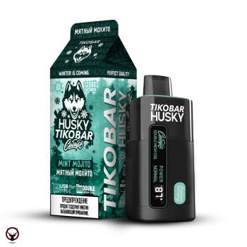 TIKOBAR HUSKY Сибирь Мятный мохито 12000 затяжек МРК