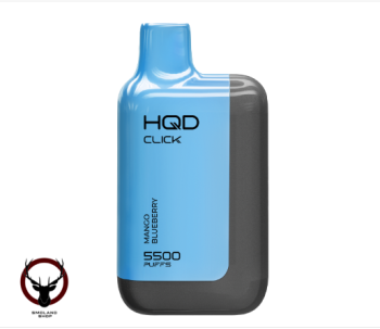 HQD CLICK Устройство + картридж Манго Черника (5500 затяжек) МРК