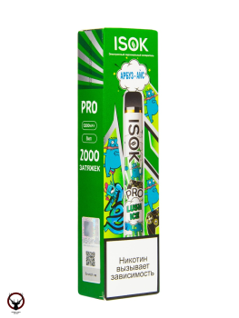ISOK PRO Арбуз Айс (2000 затяжек) МРК