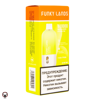 FUNKY LANDS Гуава груша (10 000 затяжек) МРК