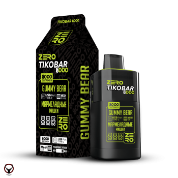 TIKOBAR ZERO Мармеладные Мишки 8000 затяжек МРК