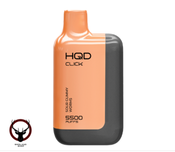 HQD CLICK Устройство + картридж Кислые мармеладные червячки (5500 затяжек) МРК