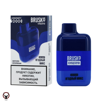 BRUSKO LONGPARTY Ягодный микс (9000 затяжек) МРК