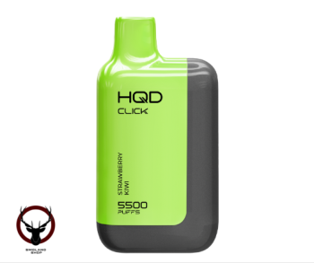 HQD CLICK Устройство + картридж Клубника Киви (5500 затяжек) МРК