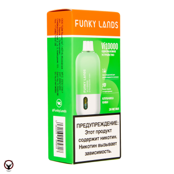 FUNKY LANDS Клубника киви (10 000 затяжек) МРК