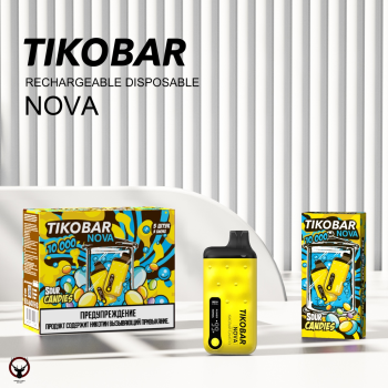 TIKOBAR NOVA Кислые конфеты 10000 затяжек МРК