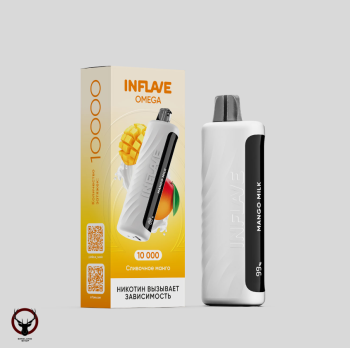 INFLAVE OMEGA Миндаль кленовый сироп (10000 затяжек)