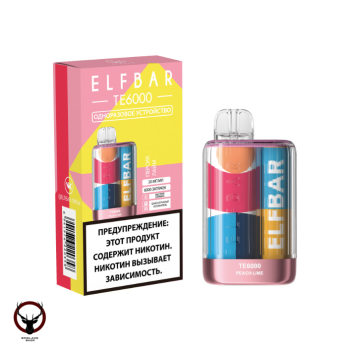 ELF BAR TE Персик лайм (6000 затяжек) 20 мг МРК