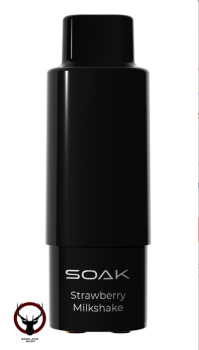 SOAK Q Клубничный милкшейк 3000 затяжек МРК