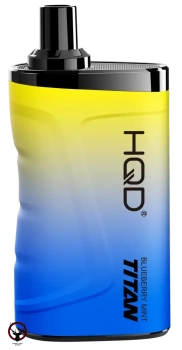 Эл. сиг. HQD TITAN 7000 Черника  мята  2 %