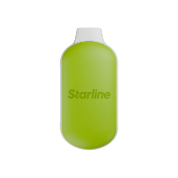 Эл. сиг. DARKSIDE STARLINE 3000 Мини Зеленое яблоко, 5мл,  2 %