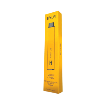 Эл. сиг. HYLA 1200 бникотина Манго + Лайм / Mango + Lime 0 %
