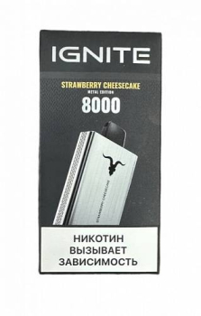 Эл. сиг. IGNITE V 80 8000 Strawberry Cheesecake  2 %