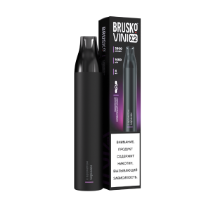 BRUSKO VINI X2 Черника (2800 затяжек) МРК