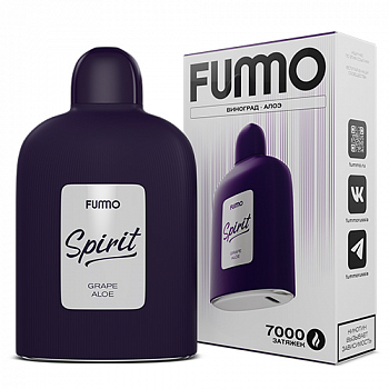 Эл. сиг. FUMMO SPIRIT 7000 Виноград Алоэ 2 %.