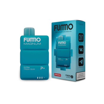 Эл. сиг. FUMMO MAGNUM 7500 Экстра мятная жвачка 2 %