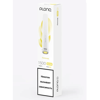 PLONQ PLUS Лимонад (1500 затяжек) 20 мг