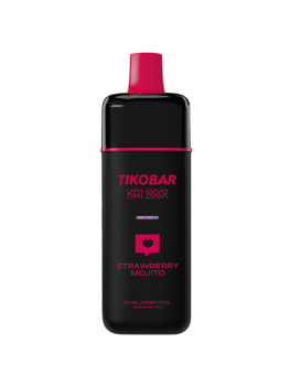 Эл. сиг. TIKOBAR KIKI 7000 Strawberry Mojito (Клубничный мохито) 0%