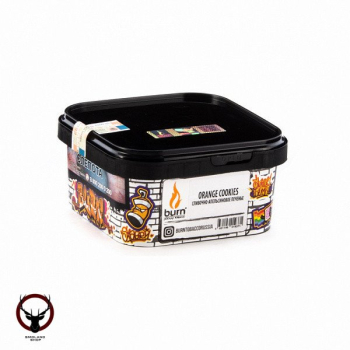 Burn с ароматом печенье с апельсиной прослойкой (Orange Cookies), 200гр.