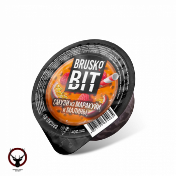 BRUSKO BIT Смузи из маракуйи и малины 20 гр