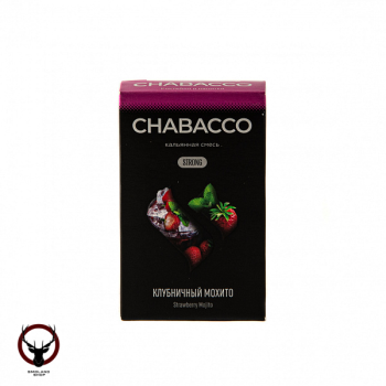 Chabacco STRONG Strawberry mojito 50гр МРК
