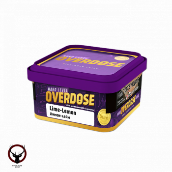 Overdose с ароматом Лайм, лимон (Lime-Lemon), 200гр.