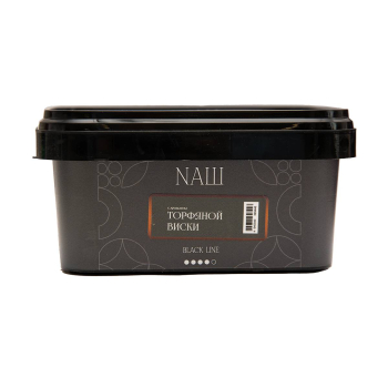 NАШ Black с ароматом Торфяной виски, 200гр.