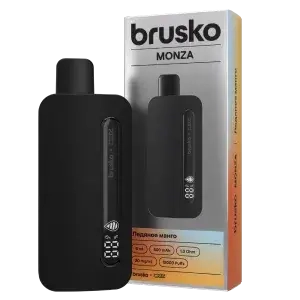 Эл. сиг. BRUSKO MONZA BY CRZ 12000 Ледяное манго / Ice Mango 2%