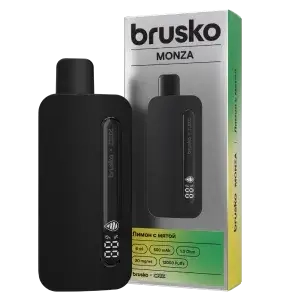 Эл. сиг. BRUSKO MONZA BY CRZ 12000 Лимон с мятой / Lemon Mint 2%