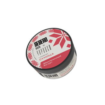 SEBERO Black Чародей с ароматом Суница (Земляничный йогурт), 100 гр.
