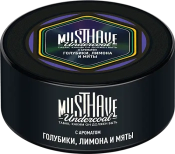 Табак Must Have - С Ароматом Голубики, Лимона и Мяты 25 гр.