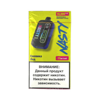 Эл. сиг. NASTY BAR D16Ki 16000 Blackberry Ice / Ежевика лед 2 %