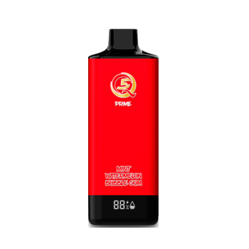 Эл. сиг. Q5 PRIM 12000 strong Мятная арбузная жвачка /Mint watermelon bubble gum 2 %