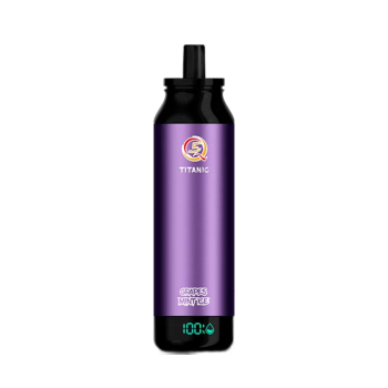 Эл. сиг. Q5 TITANIC 14000 Виноград, мята и лед /Grapes, mint and ice 2 %