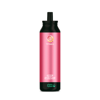 Эл. сиг. Q5 TITANIC 14000 Виноград-сакура-лёд / Grape-sakura-ice