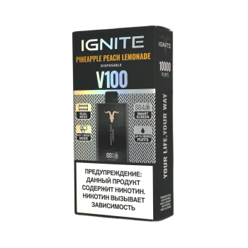 Эл. сиг. IGNITE V 100 10000 Pineapple Peach Lemon / Ананас персик лимон 2 %