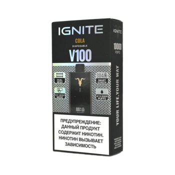 Эл. сиг. IGNITE V 100 10000 Cola / Кола 2 %