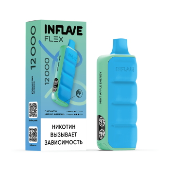 Эл. сиг. INFLAVE FLEX 12000 Яблоко энергетик 2%