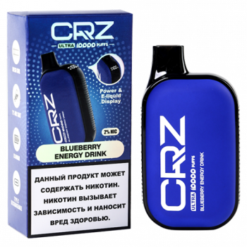 Эл. сиг. CRZ 10000 ULTRA Черничный энергетик / Blueberry Energy Drink 2 %
