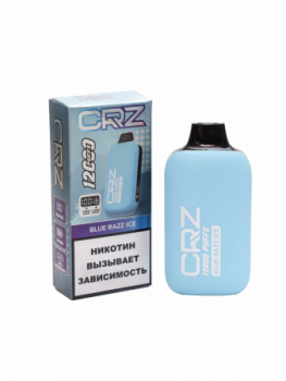 Эл. сиг. CRZ 12 000 Голубая малина со льдом / Blue Razz Ice 2 %