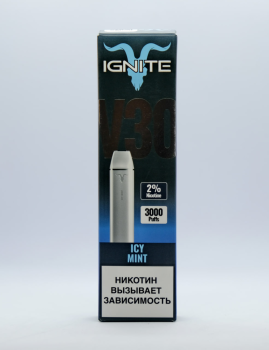 Эл. сиг. IGNITE V 30 3000 Blue Razz Ice/ Блю раз айс 2 %