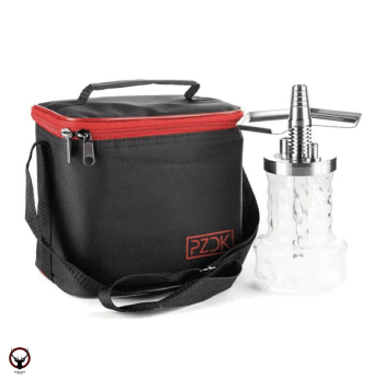Кальян Pizduk PRO Black-bag (белая колба)