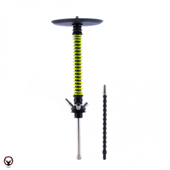 Кальян MAMAY CUSTOMS Coilovers чёрно-зелёный ф (без колбы)