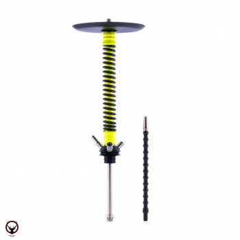 Кальян MAMAY CUSTOMS Coilovers жёлтый ф-чёрный (без колбы)