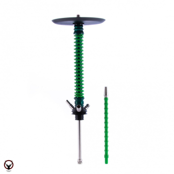 Кальян MAMAY CUSTOMS Coilovers зелёный лак-зелёный (без колбы)